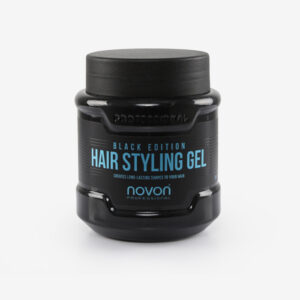 Hair Styling Gel Black Edition Novon 700ml Gel Peinado Negro