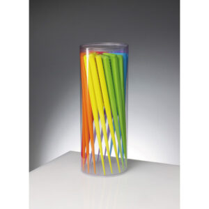 Bote de Peines Doble PÃºa PlÃ¡stico Colors 24uds Bifull *D