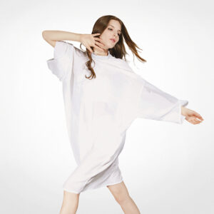 Kimono White Nylon 72x118cm Bifull