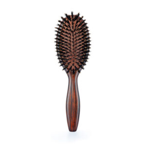 Cepillo Madera de Ebano Ovalado Cerdas 100% Jabali Ebony Medium Bifull