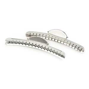 Pinza Grapa para Ondas Plata Pack 6uds Bifull