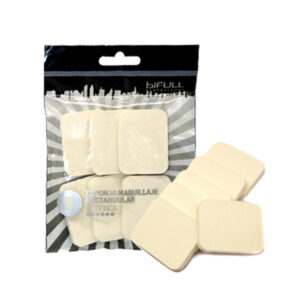 Esponja Maquillaje Rectangular 6uds Bifull