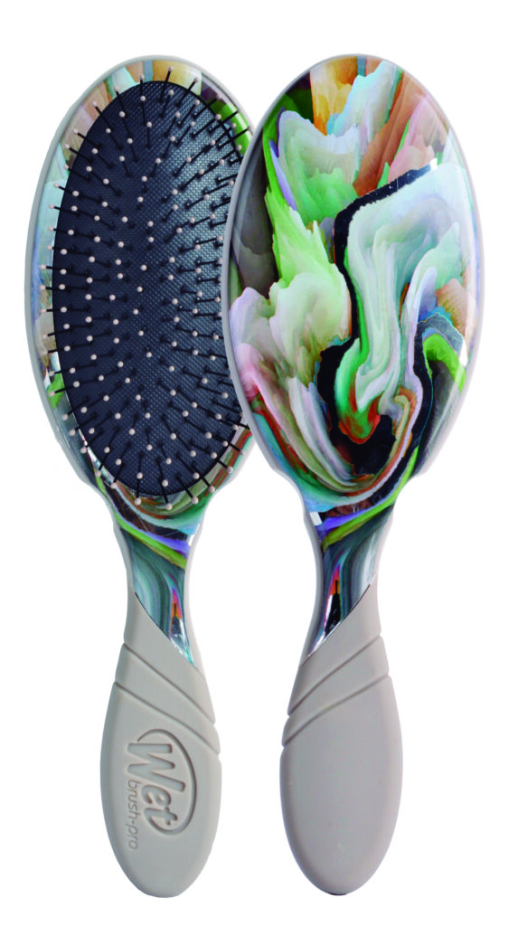 Cepillo Wet Brush Professional Pro Detangler Grey Organic Swirl (79269) *D