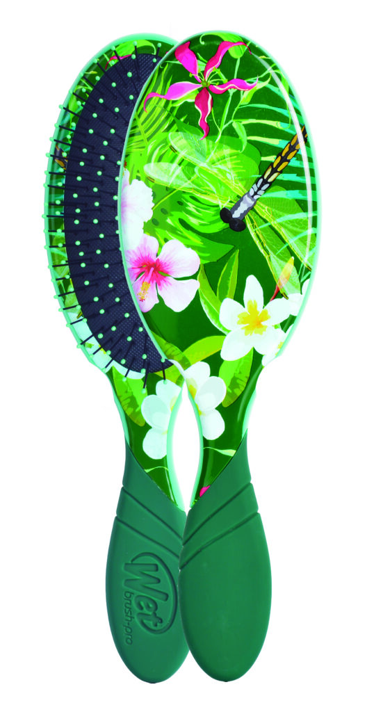 Cepillo Wet Brush Professional Pro Detangler Neon Floral Tropics *D