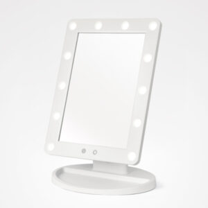 Espejo Luz Táctil Eléctrico 12 Luces Internas Light Feel