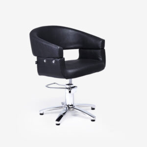 Sillon Rodas con Base de Estrella Cromada Bomba Hidraulica y Reposapie