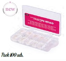 TIPS VIENA 100 UDS NATURALES CON FORMA CURVA BIFULL
