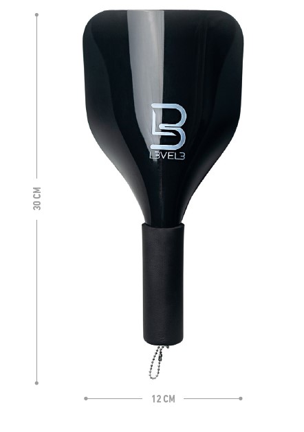 PROTECTOR FACIAL NEGRO LEVEL 3