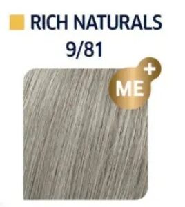 Koleston Perfect Me+ 9/81 Rubio Muy Claro Perla Ceniza 60 ml