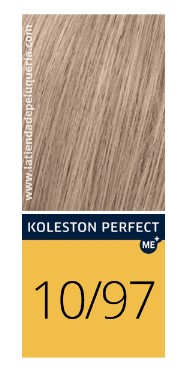 Koleston Perfect Me+  10/97 Rubio Super Claro Cendré Marrón 60 ml