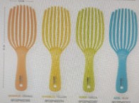 CEPILLO DESENREDANTE ESPECIAL RIZOS AZUL