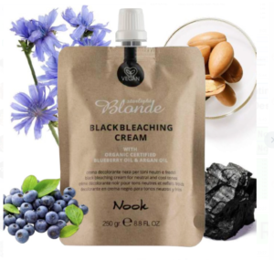 Decoloracion en Crema Negra Para Tonos Neutro y Frios Nook 250gr
