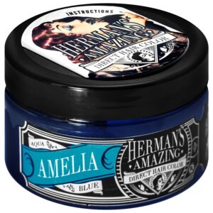 Direct Hair Color Herman´s Amelia Aqua Blue 115ml