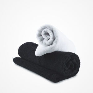 Toalla Algodón Reciclado Comfort Black 90*50cm Pack 10uds