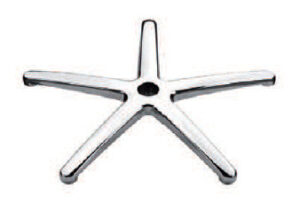 Pie Aluminio Pulido Kyoto P.11 para Taburete