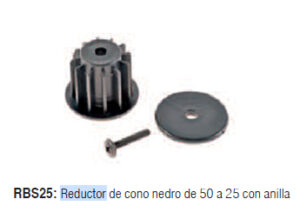 Componente 2/6 Gotero RBS Reductor Cono 50 a 25 Anilla
