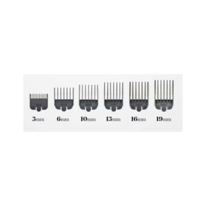 Set de Peines Maquina de Corte Kabel Cut 01 MC-00 y MC-01 (6uds)