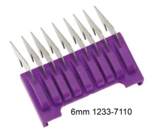 Peine Metal Color Wahl N.2 6mm Deslizable 1233-7110