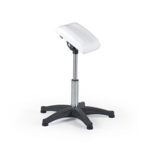 Taburete apoyapies pedicura DRACENA Blanco