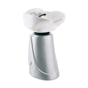 Lavac. SATURNO Gris 1 Pto. Poza Poseidon Blanca (con sistema antigoteo)