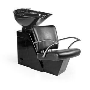 Lavac.EROS Negro 006 1 Pto Poza Honda Negra (Mueble Venus Negro)