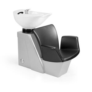 Lavac. ALBA Negro 006 1 Pto Poza Honda Blanca (Mueble 930 Venus Gris)