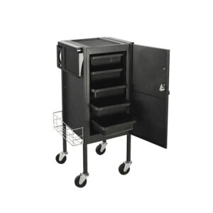 Carro auxiliar metalico DELTA Negro