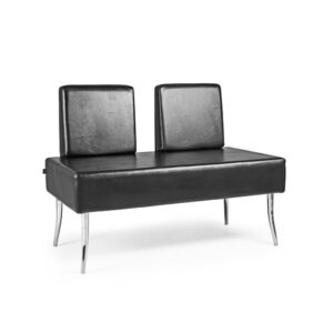 Sllon Espera DIANA 2 puestos color Negro 006