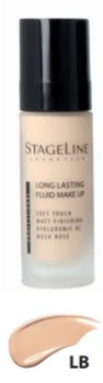 Long Lasting Fluid Make-up Tono Light Beige 30ml STAGELINE