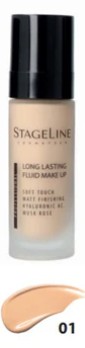 Long Lasting Fluid Make-up  Tono 01 30ml STAGELINE