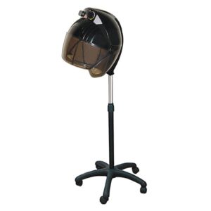 Secador de Casco 3 Veloc Negro A Pie Bifull