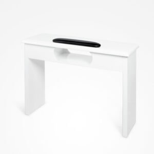 Mesa Manicura Sin Aspirador Celeste Blanca