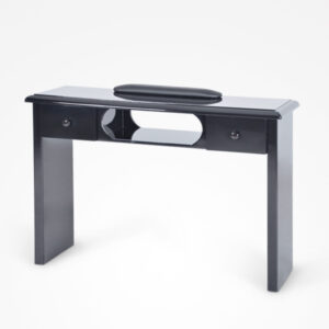 Mesa Manicura Sin Aspirador Celeste Negra