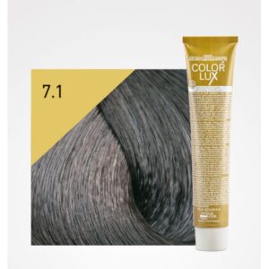 Tinte Color Lux 7.1 Rubio Ceniza 100ml Design Look