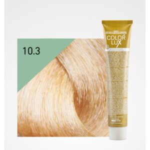 Tinte Color Lux 10.3 Rubio Platino Dorado 100ml Design Look
