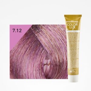 Tinte Color Lux 7.12 Rubio Ceniza Violeta 100ml Design Look