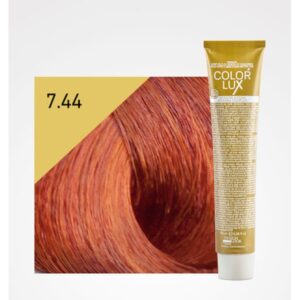 Tinte Color Lux 7.44 Rubio Cobre Intenso 100ml Design Look