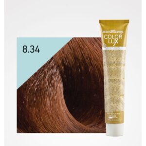 Tinte Color Lux 8.34 Rubio Claro Dorado Cobre 100ml Design Look
