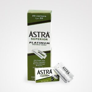 Cuchillas Dobles Superior Platinum Astra 20 packs de 5uds