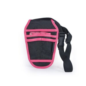 Cartuchera Negra y Rosa Penny Bifull