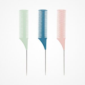 SET DE PEINES PARA MECHAS TRICOTADAS (3 UDS)