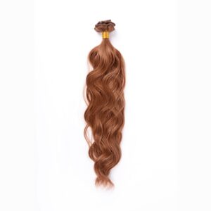 Extension 50cm Rizada Mod 27s Rubio Claro Dorado