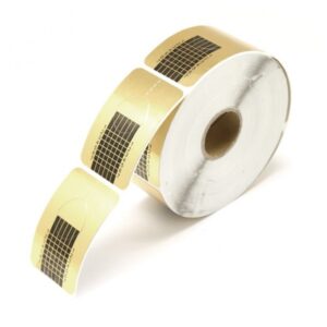 Molde Uñas Gel Forma Cuadrada Rollo 500uds Bifull