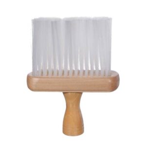 Cepillo Barbero Plano Madera