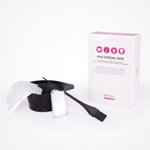 Pack Especial Tinte Bifull (1 Bowl 1 Capa Desechable 1 Paletina y Dos Guantes Desechables)