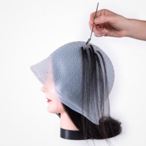 Gorro Mechas Transparente Puntos Gm03 Silicona Bifull