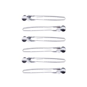 Pinzas Pato Metálicas 6uds Bifull