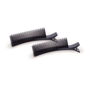 Pinza con Peine Negra 2uds Bifull