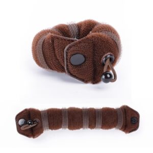 Relleno Moño Pin Grande Castaño Bifull