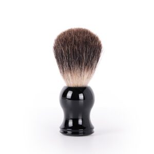 Brocha Afeitar Mango Plástico Negro -Pelo Tejón- Bifull